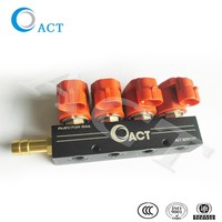 Autogas CNG LPG Inyector Rail Car Kits de conversión de combustible L02 Fuel Riel Inyectores 4 Cilindros Glp Common Rail Injector