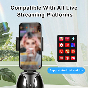10M Mini Auto Tracking Phone Holder Vlog Tripod Foldable Auto Face Tracking 800mah Multifunctional Smart Selfie Stick for Daily - Product Image 3