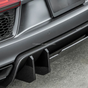 Kits de Carrocería con Difusor Trasero de Fibra de Carbono Seca, para <span class=keywords><strong>Audi</strong></span> <span class=keywords><strong>R8</strong></span> 2017+ - Product Image 4