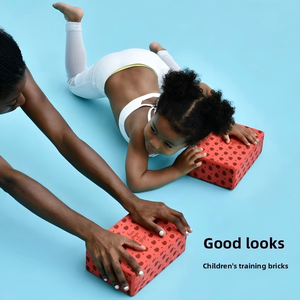 Bloc de yoga SIGEDNeva à motif cœur imprimé, mousse haute densité pour débutants en Iyengar, studios de danse et de yoga professionnels - Product Image 4