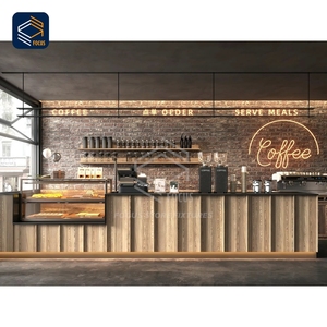 ร้านค้าโซลูชั่นครบวงจร ตู้โชว์โลหะโครเมียมสำหรับตกแต่งภายใน บริการ OEM ออกแบบบาร์น้ำผลไม้ - Product Image 3