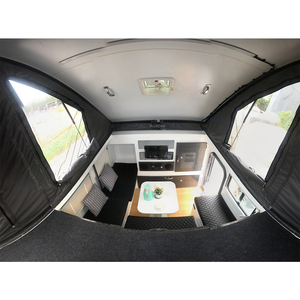 Remorque de voyage camping-car remorques de voyage fabriquées en chine accessoires <span class=keywords><strong>moto</strong></span> transporteur remorque photos Am03 USA alliage chat bateau - Product Image 5