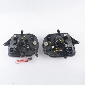 Phare à LED avec yeux d'ange pour <span class=keywords><strong>Suzuki</strong></span> <span class=keywords><strong>Jimny</strong></span> Phare de voiture pour <span class=keywords><strong>Suzuki</strong></span> <span class=keywords><strong>Jimny</strong></span> 4x4 Accessoires - Product Image 2