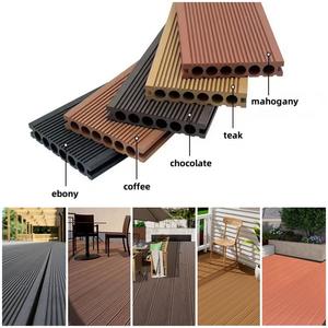 Tarima de Madera Plástica Compuesta (WPC) para Exteriores, Resistente al Agua, Moderna, Decorativa y Duradera, para Terrazas, Venta al Por Mayor - Product Image 3