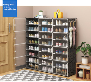 Armoire de rangement en tissu à empiler, élégante et Portable, organisateur de <span class=keywords><strong>chaussures</strong></span>, pour <span class=keywords><strong>la</strong></span> maison - Product Image 4