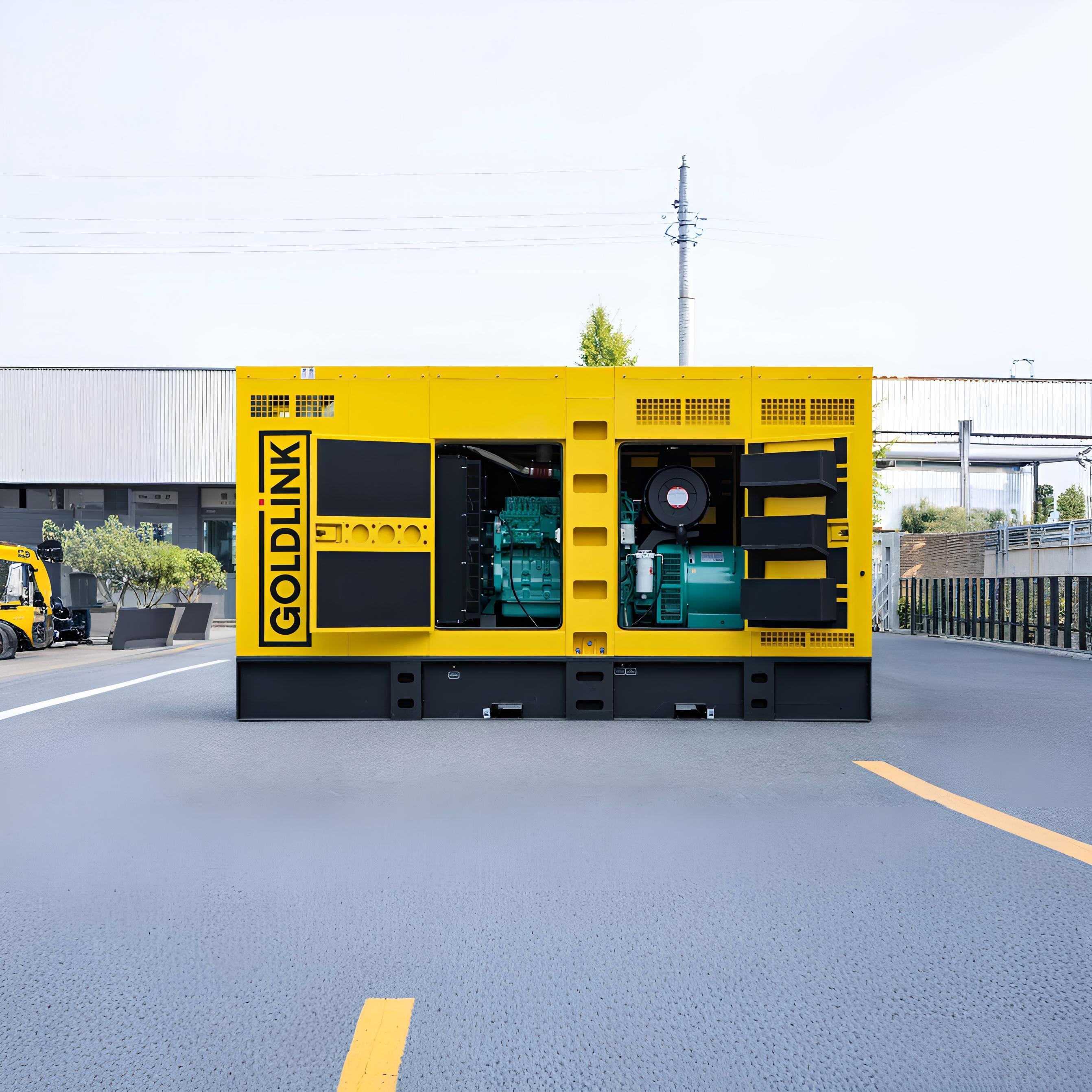 Goldlink Power GDC 250kVA 200kW Low Noise <strong>Generator</strong> 264kVA 210kW Electric Motor <strong>Generator</strong> Stamford Alternator Power Generation