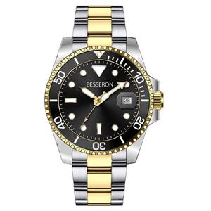 Reloj de Lujo para Hombre Más Vendido, Reloj de Cuarzo de 41 mm con Logotipo Personalizado para Hombre, Correa de Acero Inoxidable, 5 ATM, Resistente al Agua, Reloj de Pulsera Masculino - Product Image 4