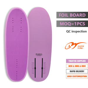 Nouvelle Planche de Foil 2026 en Fibre de Carbone PVC Violette pour Sports Nautiques Extérieurs, <span class=keywords><strong>Mini</strong></span> 96CM 8.3L, pour Wake Foil, Hydrofoil et Wingfoil - Product Image 2