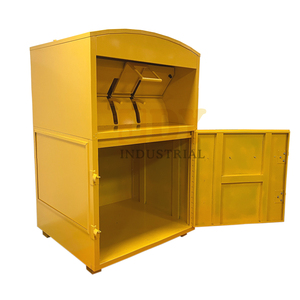 Caja de basura impermeable para exteriores de gran capacidad para zapatos, ropa, libros, para donación y reciclaje de caridad - Product Image 4