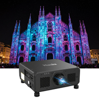 Projecteur laser 3D ultra-lumineux 21000 lumens pour la mappage architectural extérieur et les scènes