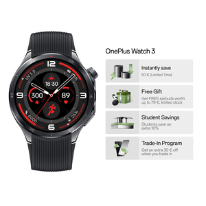 Montre connectée Oneplus Watch <span class=keywords><strong>3</strong></span> avec écran AMOLED de 1,5 pouces, processeur Snapdragon W5 Gen 1, 2 Go de RAM, 32 Go de ROM, autonomie de 5 jours, montre intelligente de sport pour hommes - Product Image 5