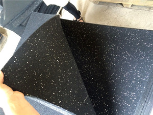 <span class=keywords><strong>Tapis</strong></span> de sol en <span class=keywords><strong>caoutchouc</strong></span> EPDM SBR <span class=keywords><strong>antidérapant</strong></span> et écologique pour salle de sport, épaisseur 3-50 mm, dureté 65±5 Shore A, pour sols de fitness - Product Image 1