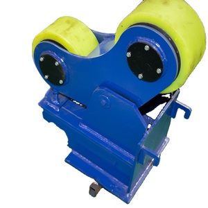Support de rouleaux de soudage de tuyaux de 10 tonnes avec roue en PU, rotateur motorisé à vis réglable, rotateur de soudage réglable - Product Image 3