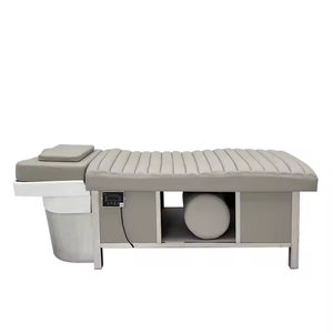 Salón suave de lujo masaje tailandés lavado de cabello cama cabeza Spa terapia de agua champú cama - Product Image 4