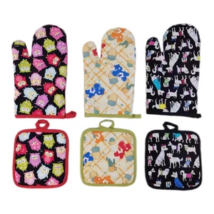 Cotton <strong>Pot</strong> <strong>Holders</strong> and Oven Mitts Heat Resistant Eco-Friendly Custom Sublimation Tea Towel - Product Image 2