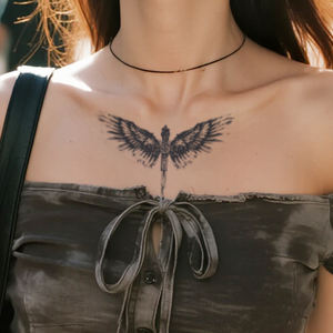 <span class=keywords><strong>Tatuaje</strong></span> Temporal de <span class=keywords><strong>Espada</strong></span> con Alas de Ángel, <span class=keywords><strong>Tatuaje</strong></span> Semipermanente Impermeable, Dura 2 Semanas, <span class=keywords><strong>Tatuaje</strong></span> Herbal Realista para Brazo y Cuerpo - Product Image 4