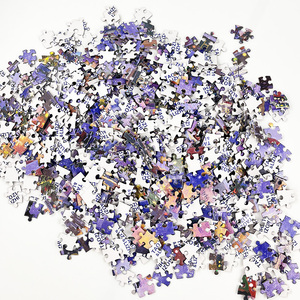 <span class=keywords><strong>Puzzle</strong></span> en carton épais personnalisé pour adultes, <span class=keywords><strong>1000</strong></span> <span class=keywords><strong>pièces</strong></span>, avec épaisseur sur mesure et design de jouet de dessin animé, vente en gros - Product Image 2