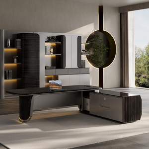 Escritorio <span class=keywords><strong>de</strong></span> <span class=keywords><strong>oficina</strong></span> ejecutivo Ceo moderno, mesa y sillas <span class=keywords><strong>de</strong></span> <span class=keywords><strong>oficina</strong></span> jefe en forma <span class=keywords><strong>de</strong></span> L, muebles <span class=keywords><strong>de</strong></span> <span class=keywords><strong>oficina</strong></span> <span class=keywords><strong>de</strong></span> lujo modulares <span class=keywords><strong>de</strong></span> gama alta, <span class=keywords><strong>diseño</strong></span> moderno - Product Image 5