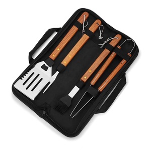 5Pcs grill basket <strong>Barbeque</strong> Charcoal Grill bbq tools <strong>Set</strong> for bbq grill portable - Product Image 5