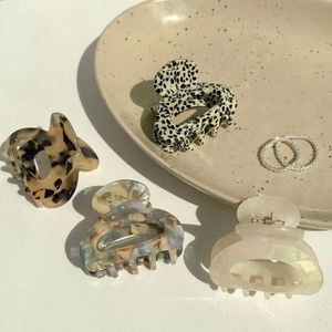 Nuevo diseño, tamaño mediano, 6CM, aleación de celulosa, acetato, pinza para el pelo, pinzas para el pelo de Metal resistente, accesorios para mujer - Product Image 3