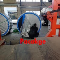 Bande transporteuse plate en caoutchouc EP pour utilisation en usine de fabrication, résistante à la chaleur et durable, longueur personnalisable