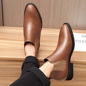 Botas Chelsea de Alta Gama para Boda, Botas Chelsea Ligeras para Hombre, Botas Chelsea de Cuero para Hombre - Product Image 6