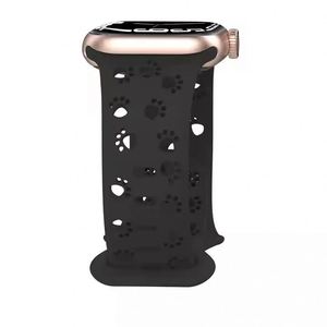 สายนาฬิกา Apple Watch ซิลิโคนสุดหรู ระบายอากาศได้ดี ดีไซน์แฟชั่น พร้อมสายยืดหยุ่น 25 สี หัวเข็มขัดสแตนเลสขนาด 22 มม. - Product Image 3