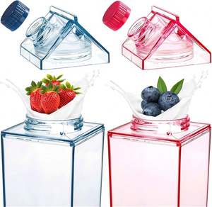 Botella de Agua Portátil de Plástico a Prueba de Fugas para Beber Directamente, Apta para Lavavajillas, con Diseño Personalizado, Ideal para Fiestas - Product Image 5