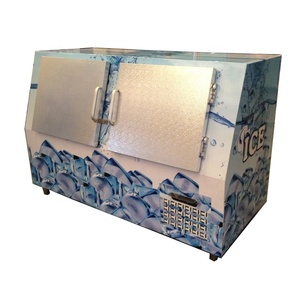 Ventilateur extérieur refroidissant le <span class=keywords><strong>distributeur</strong></span> de bac à glace à double portes inclinées - Product Image 3