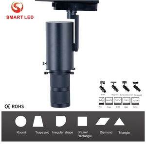 CE Rohs led gobo <b>projector</b> <b>light</b> shape track <b>light</b> mini lens 20-35° 25-40° 10W 15W 20W 30W COB Dimmable Zoom <b>Projector</b> <b>light</b> - Product Image 3
