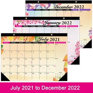 Mesa de escritorio con impresión personalizada, <span class=keywords><strong>2022</strong></span>, <span class=keywords><strong>calendario</strong></span> grande de pared de 12 meses, impresión <span class=keywords><strong>2022</strong></span> con pegatinas - Product Image 4