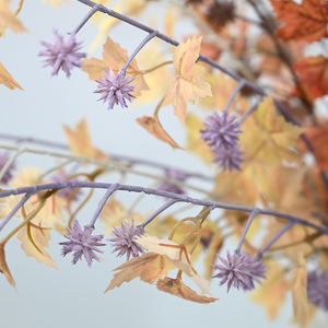 Rose de Guelder au toucher réaliste dans un <span class=keywords><strong>pot</strong></span> noir de 80 cm de haut pour centre de table de salon, décoration de fête de mariage, verdure artificielle - Product Image 3