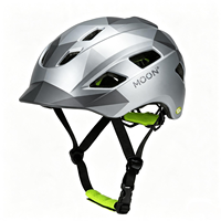 Casque de vélo urbain en PC moulé intégré, résistant aux chocs, léger, ventilé, unisexe, pour la sécurité au quotidien en ville