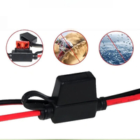 1,5M 14AWG Zigarettenanzünder-Kabel mit Krokodilklemme für Autobatterie, Geeignet für Autobatterie-Clip zu Zigarettenanzünder-Stecker, 1 Jahr Garantie