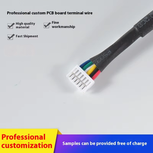 가정용 기계 용 도매 맞춤형 PVC 절연 구리 자동차 전자 전원 케이블 단자 내부 연결 - Product Image 2