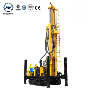 Water Well Borehole Portable Pneumatic Diesel drilling Crawler machine <strong>rigs</strong> - Product Image 2