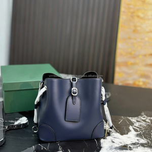 Bolso de Mano Tipo Cubo Mini de Lujo para Mujer, de Cuero Genuino, Bandolera, Ligero, Gran Capacidad, Duradero - Product Image 6