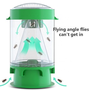 Piège à insectes volants jetable en plastique pour jardin extérieur, à suspendre, pour le contrôle des nuisibles - Product Image 2