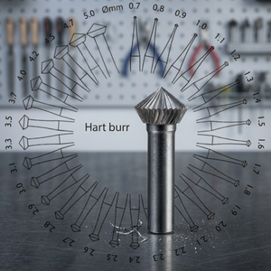 เครื่องมือทำเครื่องประดับ SUNTOOLS/STIPL คุณภาพสูง ผลิตจากเหล็กกล้าไร้สนิม Hart Bur 7-50 ผลิตภัณฑ์ที่ดีที่สุด - Product Image 5