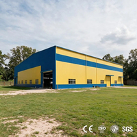 Magazzino Prefabbricato in Acciaio di Alta Qualità, Edificio Strutturale Moderno in Metallo, Officina e Deposito Esterno
