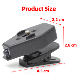 Lampe de lecture à clipser, lampe torche, lampe de lecture LED à clipser sur lunettes pour la pêche nocturne et l'entretien d'appareils - Product Image 3