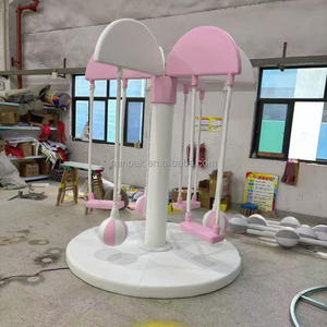 Carrusel Giratorio para Niños con Columpios y Pelotas, Equipo de Juegos Desmontable para Interiores y Exteriores, Alquiler para Fiestas y Eventos - Product Image 3