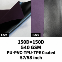 Tissu sergé en polyester Oxford 290T, résistant aux déchirures, coupe-vent, 100 % polyester, pour filles, bagages d'extérieur, tente, auvent, sac à dos, PUPVC