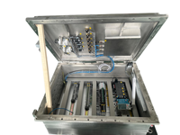 Boîtier de commande antidéflagrant LD BXD M99L 10 en acier inoxydable SS316L IP66 pour distribution d'énergie et d'éclairage en zone dangereuse
