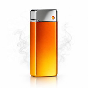Electric Lighter Cigarette Ashtray Anti Fly-ash Cigarrillos Lighter Original <strong>Puffas</strong> 10k Stock Factory Wholesale Delivery to Door - Product Image 1