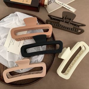 Fermaglio per capelli grande in plastica coreana, accessori moda per ragazze - Fermaglio a granchio, corona, tiara, ornamento per capelli da donna - Product Image 4