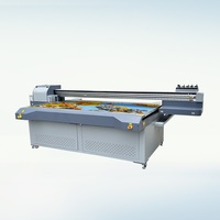 Nouvelle imprimante à plat UV hybride automatique, machine à encre UV de haute qualité et de précision, 2500x1300mm pour l'impression sur verre et sur cartes