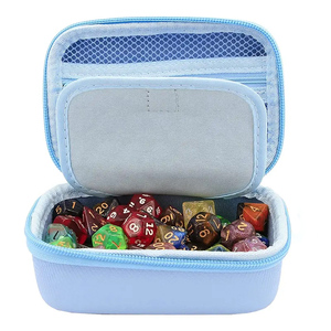 Siyou tùy chỉnh đầy màu sắc da dnd xúc xắc lưu trữ trường hợp quà tặng với xử lý dây đeo bán buôn túi kích thước eva mang túi trường hợp cho dices - Product Image 5