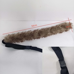 Máscara de <span class=keywords><strong>mapache</strong></span> de látex con piel recargable disfraz de Halloween para bodas y fiestas de Navidad casco de Cosplay de animales - Product Image 6
