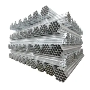 Tuyaux en acier d'approvisionnement direct en usine tuyau en acier galvanisé à chaud 48.3mm tube GI tubes d'échafaudage
